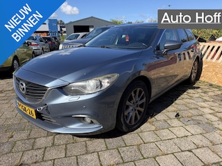 Mazda 6 Sportbreak 2.2D Skylease+ | HANDEL / EXPORT!! | LEES TEKST! | Xenon | Navi | Autom. Airco | Cruise Control | LMV | Privacy Glass | APK tot 25-03-2027!
