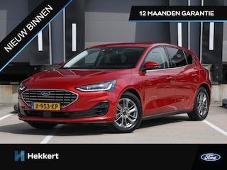 Ford Focus Titanium 1.0 EcoBoost Hybrid 125pk STOEL/STUURVERWARMING | 17''LM | NAVI | DAB | LANE KEEPING SYSTEM