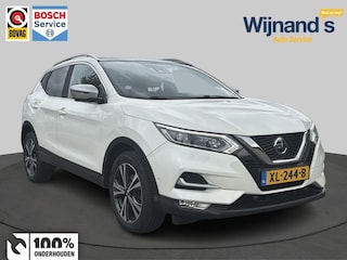 Nissan Qashqai 1.3DIG-T Tekna + | Pano | Leer | 360gr camera | Trekhaak | Stoelverw.