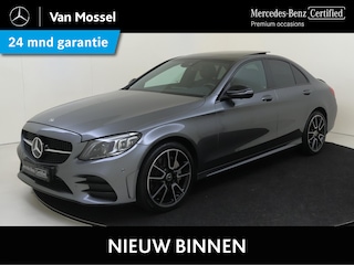 Mercedes-Benz C-klasse 300 e Business Solution AMG Limited /Panoramadak /360 Camera /19 Inch /Nightpakket /Digitale Cockpit