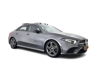 Mercedes-Benz A-klasse 200 AMG Sportpack Business Solution (INCL-BTW) Aut. *PANO | LEATHER-MICROFIBRE | FULL-LED | HEATED-SPORTSEATS | WIDESCREEN-DIGIOCKPIT | DAB+ | NAVI-FULLMAP | CAMERA | PRIVACYGLASS | SHIFTPADDLES | 18''ALU*