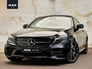 Mercedes-Benz Coupé 300 AMG Line , NL-auto, pano, Burmester, 360 camera, memory, keyless