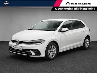 Volkswagen Polo 1.0 TSI 95pk DSG Style · Stoelverwarming · Apple/Android Car Play · P-Sensoren · Airco · IQ.Light · 15'' Inch ·
