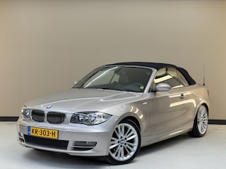 BMW 1-serie Cabrio 120i, 170Pk, 2009, Sportstoelen, Climate control, Stoelverwarming, Cruise control, Parkeersensoren, Lichtmetalen velgen,