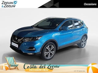 Nissan Qashqai 1.3 DIG-T Design Edition | Trekhaak | Navigatie | 360grd camera | Zeer nette auto | pdc voor en achter | Climate controle | Cruise controle | Dealer onderhouden | I-key |