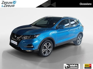 Nissan Qashqai 1.3 DIG-T Design Edition | Trekhaak | Navigatie | 360grd camera | Zeer nette auto | pdc voor en achter | Climate controle | Cruise controle | Dealer onderhouden | I-key |
