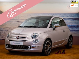 Fiat 500 1.0 Hybrid Star Powder Pink, NAP, Cruise contr, incl garantie.