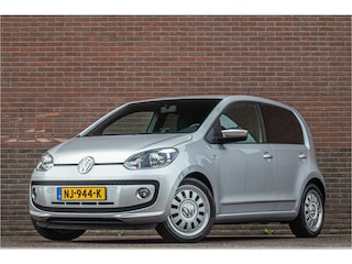Volkswagen Up 1.0 75pk High Up! Origineel NL, Navigatie, Airco, Bluetooth, PDC, Cruise control.