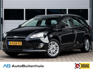 Ford Focus Wagon 1.0 EcoBoost Titanium|INCL. APK|TREKHAAK|NAVI|CLIMATE|CRUISE|PDC