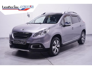 Peugeot 2008 1.2 VTi Allure Pack Premium Plus NAP 1e-eigen.navigatie panodak 16"-LMV PDC achter cruise-controle bleutooth private-glas stuurbediening en schakelflippers climate-controle trekhaak half lederen bekleding mistlampen voor
