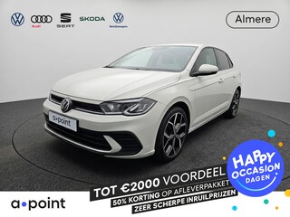Volkswagen Polo 1.0 MPI Polo Apple Carplay of Android Auto / Airco / Lederen bekleding / 18 inch LM Velgen / Led verlichting / Privacy Glass