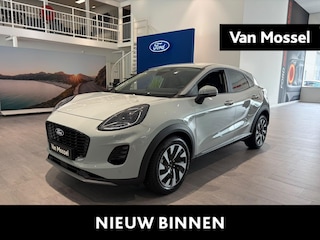 Ford Puma Titanium 1.0 EcoBoost Hybrid | €5000 KORTING!! | PARKEERSENSOREN V+A | CACTUS GREY | ALL WEATHER BANDEN |