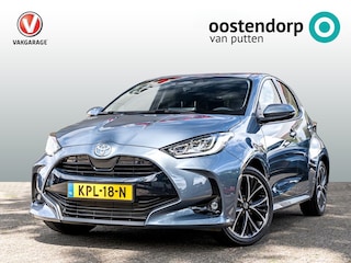Toyota Yaris Full Hybrid Dynamic Plus Automaat | Celestite Grey Metallic | Dodehoeksensoren | Apple Carplay | Stoel-Stuurverwarming | PDC v/a | Nieuwstaat