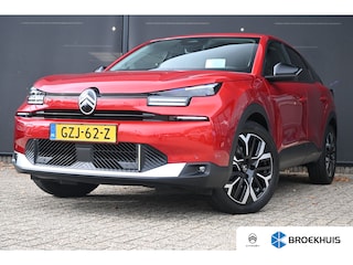 Citroën C4 1.2 Hybrid 136 Max | Adaptive Cruise Control | HUD | Achteruitrij camera | Navi By App | Stoel/Stuur verwarming | DAB | Draadloze telefoonlader | Extra getint glas | LMV 18" |