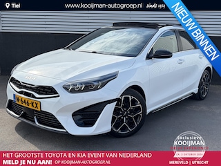 Kia Ceed 1.0 T-GDi GT-Line Schuif/kanteldak, Nieuw logo! Stoelverwarming- & Stuurwiel verwarmd, Dodehoekdetectie, Digitaal dashboard, Achteruitrijcamera, Navigatie