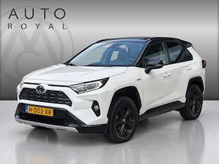 Toyota RAV4 2.5 Hybrid AWD Bi-Tone | CAMERA | JBL | LED KOPLAMPEN | NAVIGATIE | KEYLESS ENTRY/GO | LEDER | PARKEREN SENSOREN | STOELVERWARMING | ELEKTRISCHE STOELEN |