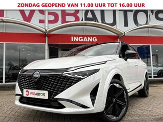 Nissan Qashqai 1.5 e-POWER AUT. 190PK N-DESIGN FACELIFT LEER PANO-DAK HEAD-UP NAVI CAMERA CARPLAY WINTER-PAKKET