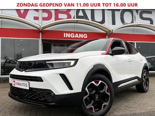 Opel Mokka 1.2 TURBO 130PK AUT. GS LINE NL-AUTO HALF-LEER NAVI CAMERA CARPLAY AIRCO LMV PDC