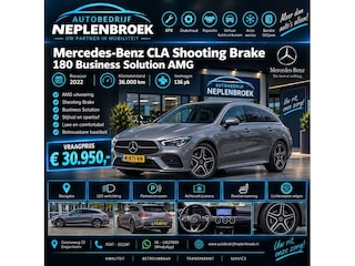 Mercedes-Benz CLA Shooting Brake 180 Business Solution AMG 2022 km 36.000  136pk