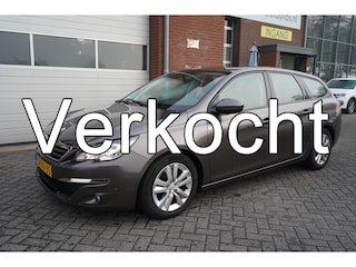 Peugeot 308 SW 1.6 BLUEHDI BLUE LEASE NAVIGATIE ECC AIRCO CRUISECONTROL LMV BLUETOOTH APPS 4X ELECTR.RAMEN-SPIEGELS