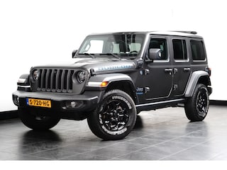 Jeep Wrangler Unlimited 4xe 380 Rubicon l Elekt. Schuifdak l Stoel/Stuurverwarming l Leder l Dodehoek Assist l LED l Navi l Camera l