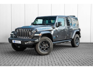 Jeep Wrangler Unlimited 4xe 380 Rubicon l Elekt. Schuifdak l Stoel/Stuurverwarming l Leder l Dodehoek Assist l LED l Navi l Camera l