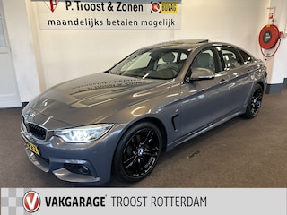 BMW 418i Individual M-pakket Schuifkanteldak/Automaat/Navigatie/Climate controle/Cruise cotrole/Lederen bekleding+stoelverwarming/Xenon/LED dagrijverlichting/Parkeersensoren achter/Nederlandse auto/Dealeronderhouden