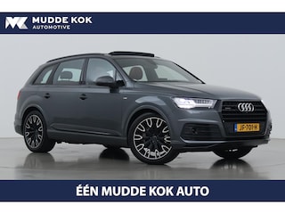 Audi Q7 3.0 TFSI quattro Pro Line + 7p | Luchtvering | Trekhaak | Panoramadak | 360° Camera | B&O Advanced | Head-Up | Nachtzicht | 7-persoons | Soft Close