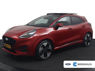 Ford Puma 1.0 EcoBoost Hybrid ST-Line X | Panoramadak | 19" Sportvelgen | Adaptive Cruise | BLIS | CarPlay/Android Auto | Stoelverwarming | 360 Camera | Keyless | B&O Audio