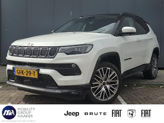 Jeep Compass 4xe 240 Plug-in Hybrid Electric Summit | Apple-Android | Parkeercamera | Leder bekleding
