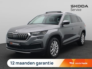Skoda Kodiaq 1.5 TSI Business Edition Plus 7p. 150PK DSG Panoramadak, Trekhaak, 18" LM Velgen, Memorystoelen, Elektr. Achterklep, Matrix LED-Verlichting, Stoelverwarming