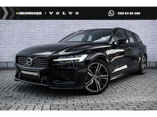 Volvo V60 2.0 T6 Recharge AWD R-Design | Plug-in Hybrid (PHEV) | Trekhaak | Harman Kardon Audio | 360 Graden Camera | Parkeersensoren | Keyless Entry | Elektrische Achterklep | Elektrisch Verstelbare Voorstoelen | Stoelverwarming voor en achter | Cruise Control Adaptief | BLIS | Navigatie | Apple Carplay | Android Auto