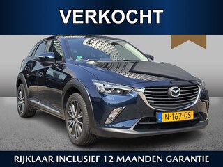Mazda CX-3 2.0 SkyActiv-G 120 GT-M Automaat/Trekhaak/HUD/CC/CAM/Leder/Dealeronderhouden/