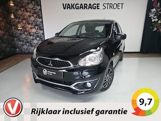Mitsubishi Space Star 1.0 Cool+ | apple/android | zwart LMV | jaarbeurt | park.sens.A