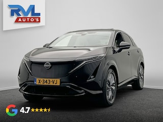 Nissan Ariya Evolve 91 kWh SOH 99%| Origineel NL | 1e Eigenaar | Trekhaak | Adapt.Cruise | 360Cam | Panoramadak | Memory | Head-up