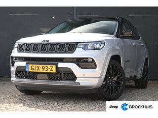 Jeep Compass 4xe 240 Plug-in Hybrid Electric S | Adaptive Cruise control | Elektr. Stoelen | Airco | Achteruitrijcamera | DAB | Hill hold | Keyless entry/start | Navi Full Map | LMV 19" | Extra getint glas achter |