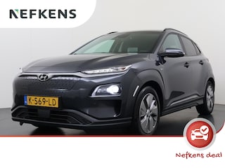 Hyundai Kona Limited 64kWh | 1ste eigenaar | ACCU 98% | LEER | Electrische stoelen | Dodehoekdetectie | AUTOMAAT
