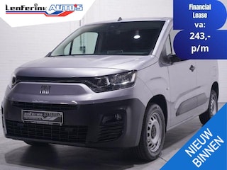 Fiat Doblò 1.5 BlueHDi 102 pk L1 Navi, Camera, Airco Apple Carplay, Cruise Control, NAP, PDC achter, 2-Zits