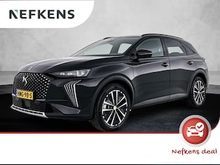 DS 7 1.6 PHEV 225 Edition France | Navigatie | Rondomzicht Camera | Alcantara Bekleding | Voorstoelen Verwarmd | Elektrische Achterklep met Sensor | Full-LED Koplampen | Dodehoek Detectie | Adaptieve Cruise Control | 19" Lichtmetalen Velgen | Apple Carplay/Android Auto |