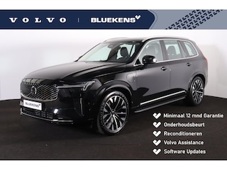 Volvo XC90 T8 Recharge AWD Ultra Dark - Luchtvering - Panorama/schuifdak - IntelliSafe Assist & Surround - 360º Camera - Bowers & Wilkins audio - Adaptieve LED koplampen - Verwarmde voorstoelen, stuur & achterbank - Parkeersensoren voor & achter - Elektr. bedienb. voorstoelen met geheugen - Draadloze tel. lader - Inklapbare trekhaak - 21' LMV