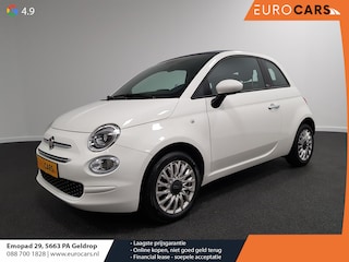 Fiat 500 1.0 Hybrid Lounge Navigatie Parkeersensoren Achter Cruise Control Lichtmetalen Velgen Climatronic