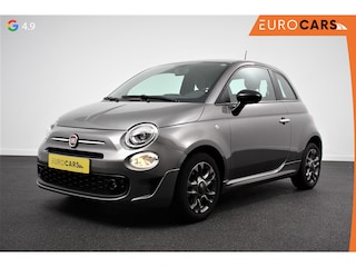 Fiat 500 1.0 Hybrid Sport Navigatie Half Lederen Bekleding Airco Dab Cruise Control Lichtmetalen Velgen Sportstoelen
