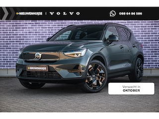 Volvo EX40 Single Motor Ext. Range Ultra Bl. Ed. Eur. 82 kWh | Harman Kardon audio | 20" | Schuif-/kanteldak | Getint Glas | Elektrische stoelverstelling | Nubuck bekleding | Adaptive Cruise Control | Dodehoekdetectie |