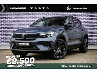 Volvo EX40 Single Motor Ext. Range Ultra Bl. Ed. Eur. 82 kWh | Europa | Harman Kardon audio | 20" | Schuif-/Kanteldak | Getint Glas | Elektrische Stoelverstelling | Nubuck Bekleding | Adaptieve Cruise Control | BLIS |
