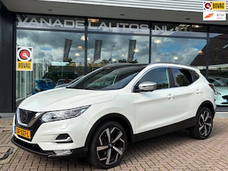Nissan Qashqai 1.2 Tekna + Aut. Panorama Leer 360 Camera Elek.Stoelen Trekhaak Dealeronderhouden!