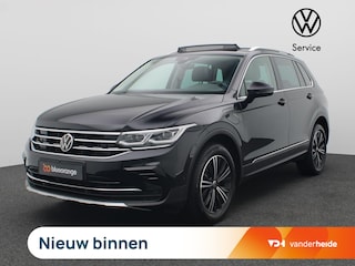 Volkswagen Tiguan 1.4 TSI eHybrid Elegance 245PK DSG Panoramadak, Leder, Memorystoel, Keyless, 18" LM Velgen, Matrix LED Verlichting, 360gr. Camera, DCC, Discover Pro Navi