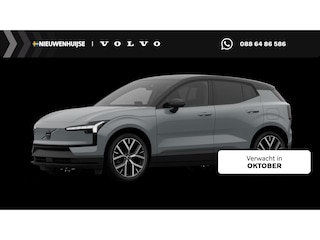 Volvo EX30 P5 Long Range Plus Black Edition Europa 69 kWh | 272PK | Stoel/Stuur verwarming | Harman/Kardon | 20" Velgen | Extra Getint Glas | Adaptive Cruise | Camera | Elektrisch Verstelbare Stoelen |
