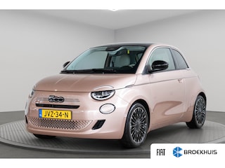 Fiat 500 1.0 Hybrid La Prima | Tot 8 Jaar Garantie | Camera | Panoramadak | Lederen bekleding | Navigatie | Apple Carplay & Android Auto | Keyless |