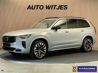 Volvo XC90 2.0 T8 450PK Plug-in hybrid AWD Ultra Dark | Panodak | LED | Leder | H & K | Memory | 360 Camera | Head-Up | Incl. garantie