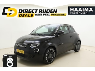 Fiat 500 Icon 42 kWh | DEMO | Panoramadak | Achteruitrijcamera | Apple Carplay/Android Auto | Climate control | Stoelverwarming | Lichtmetalen velgen | Parkeersensoren